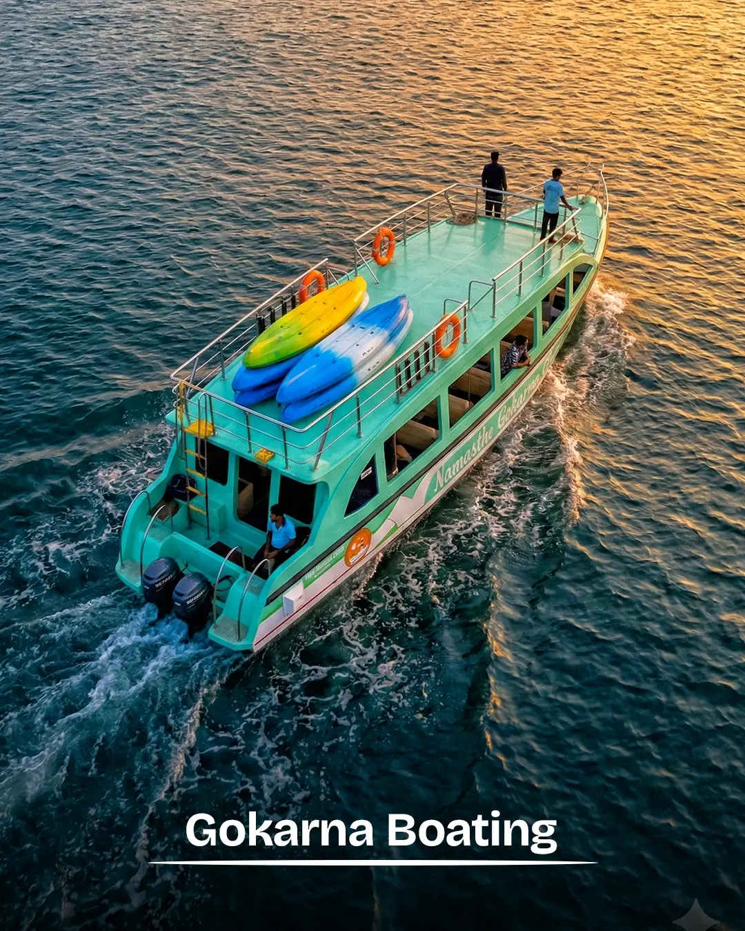 gokarna boating