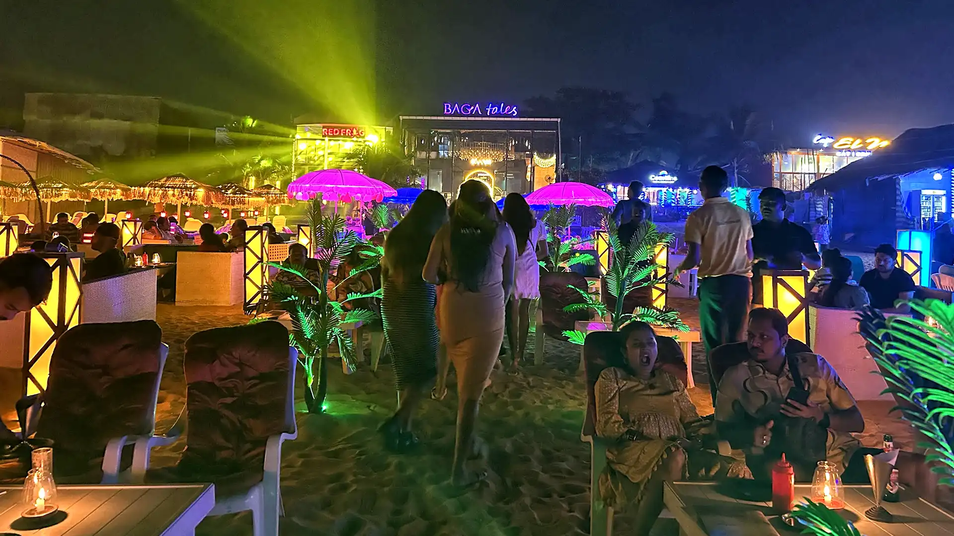 Goa Baga Beach Party